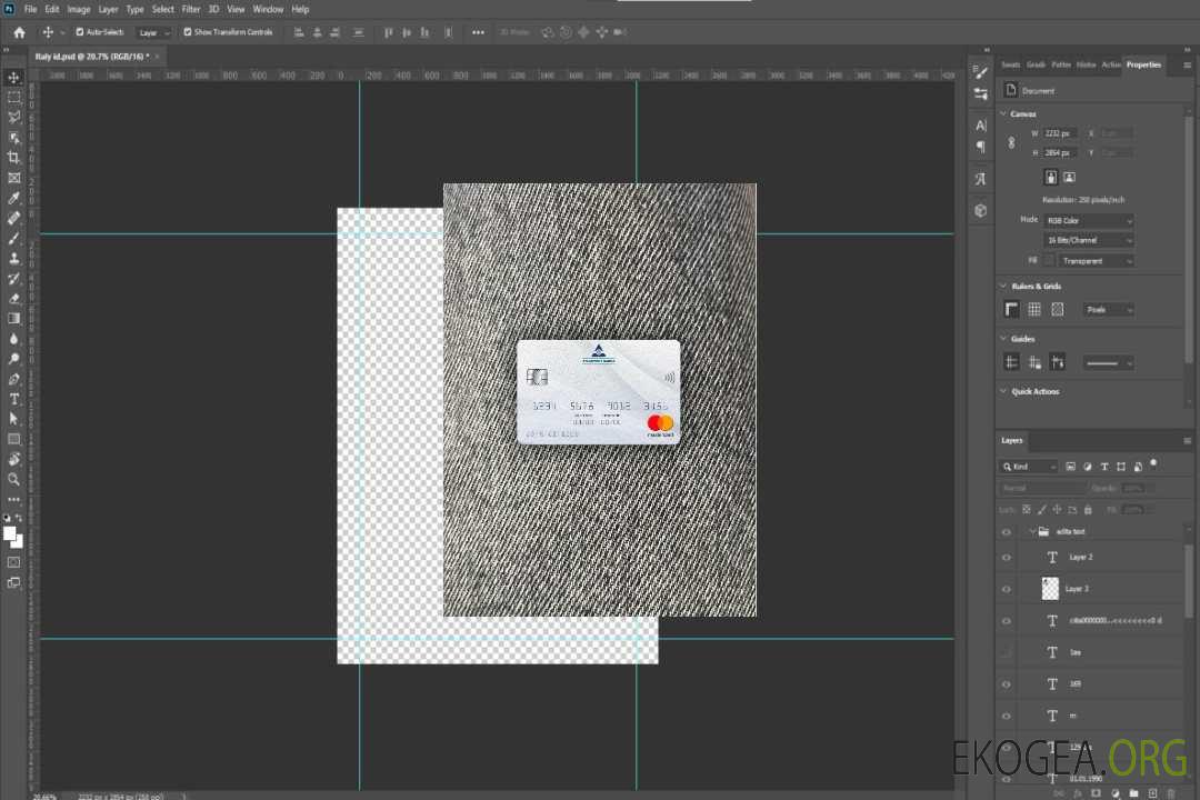 Monténégro Atlasmont Bank mastercard photolook recto template